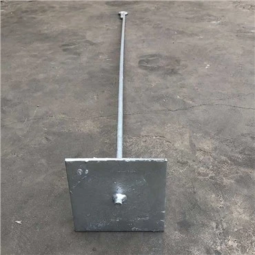Gesmede grondanker grondpin