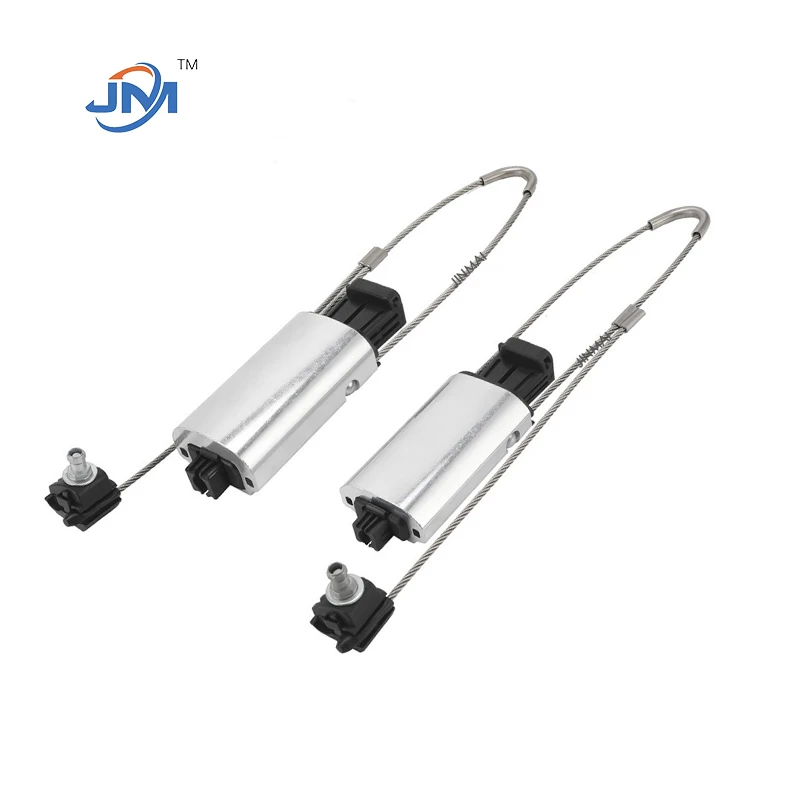 Spanklemmen van aluminiumlegering voor voedingsaccessoires van optische vezelkabels