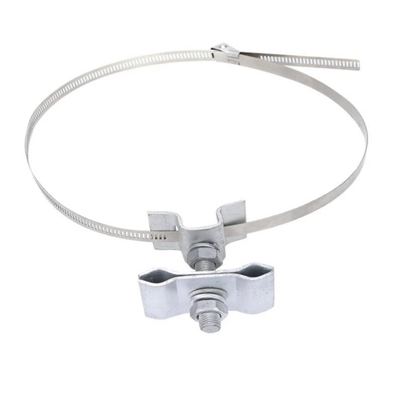Neerwaartse loodklem met paal voor ADSS-kabel