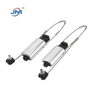 Spanklemmen van aluminiumlegering voor voedingsaccessoires van optische vezelkabels